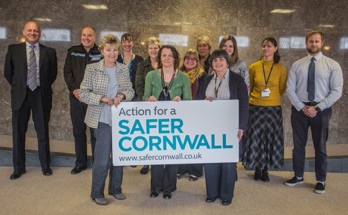 SaferCornwall's tweet photo. This week there are 6 more Safer Towns being launched across Cornwall to tackle community safety in Falmouth, Bodmin, Camborne, Redruth, Liskeard &amp; Saltash. Work in each Safer Town is designed to match the needs of the community &amp; be based on town profiles. #MakingCornwallSafer https://t.co/GJkbdXTfa6