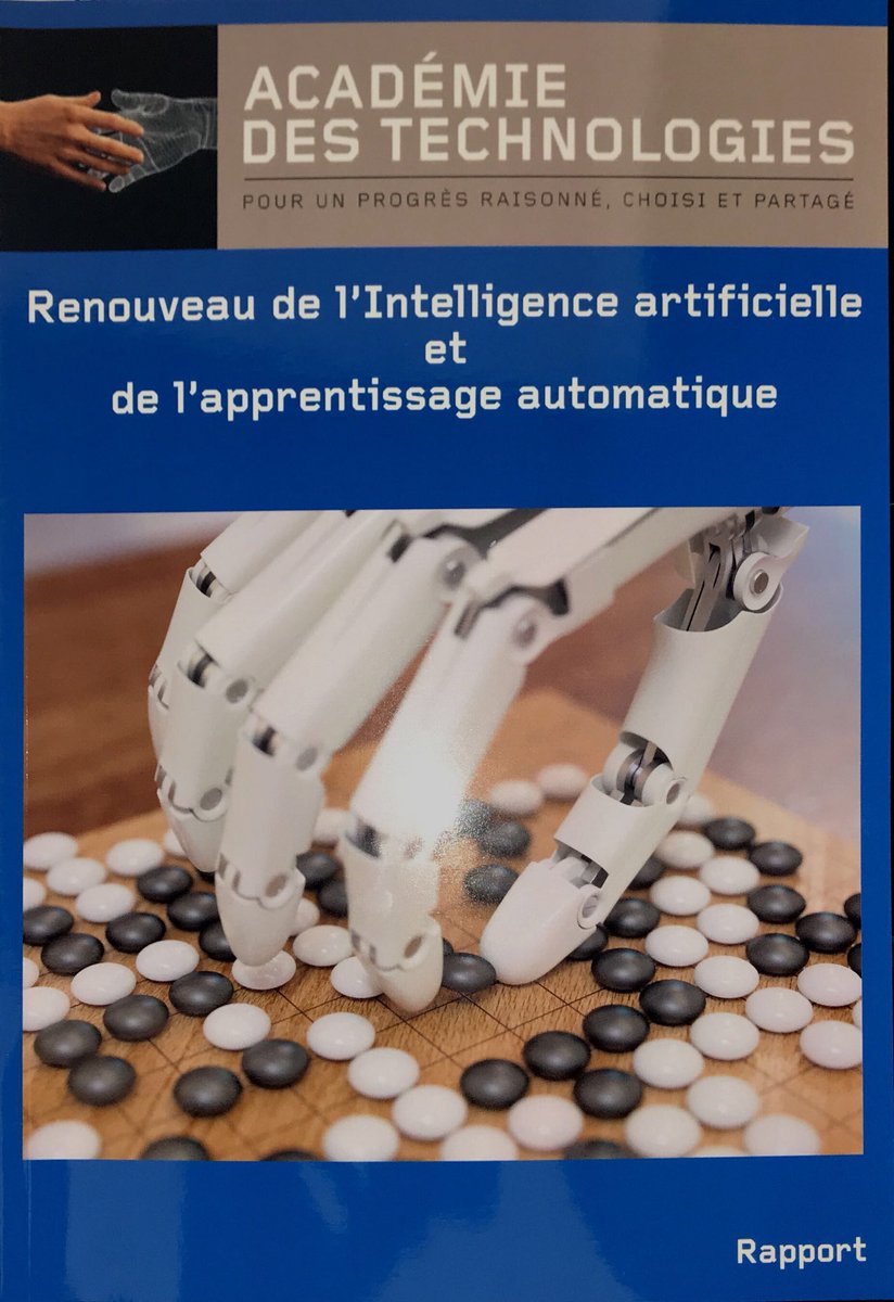 ctricot's tweet photo. IA en France : plus un problème de demandes que d’offres. « Une fois que l’on a envie, les outils sont là » @ycaseau pour l’Académie des Technologies : « Renouveau de l'intelligence artificielle et de l'apprentissage automatique » #IntelligenceArtificielle https://t.co/DE3nZr0h7c