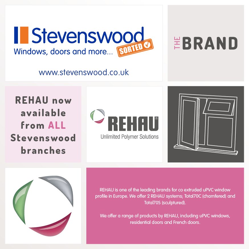 StevenswoodUK's tweet photo. Take a look at our comprehensive @REHAUWindows guide to the brand, the product and our Points for Pounds promotion! #PointsForPounds #Stevenswood #Rehau #TradeSupply
Click here - https://t.co/HWuMbYmTOu https://t.co/PAHHrUwI6F