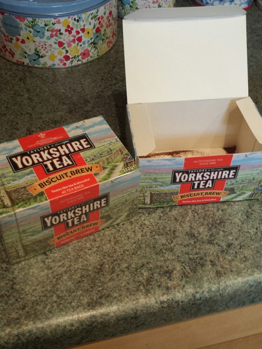 Neilsy69's tweet photo. @YorkshireTea First box finished, about to start the second. I'm hooked! Good job 👍 https://t.co/feSRLIaH5l