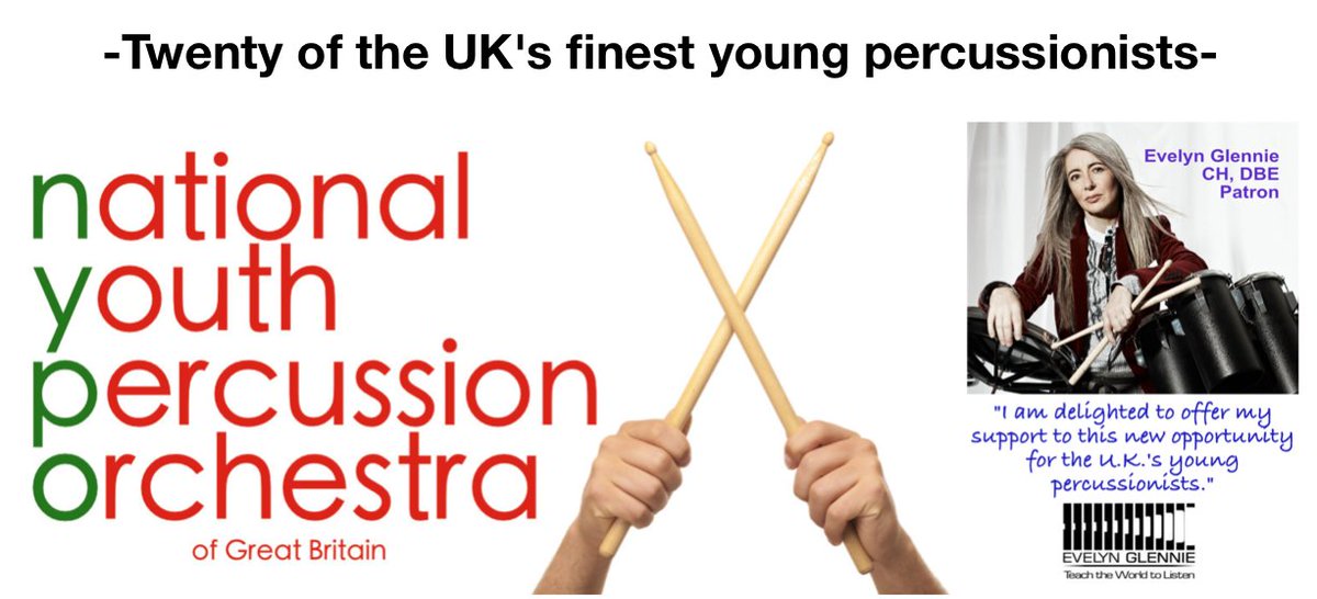 Sana AJ <a href="/FelstedSchool/">Felsted School</a> pupil has been invited to join the National Youth Percussion Orchestra (NYPO). She looks forward to travelling to Bristol in August working with this fabulous group of percussionists. Privileged to be one of the 20 chosen! <a href="/HeadFelsted/">FelstedHead</a> <a href="/HouseManor/">Manor House</a>