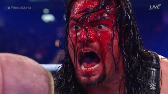 Sangram_Singhhh's tweet photo. For me this is the best moment of #WrestleMania 2k18 .@WWERomanReigns won our hearts . #respectroman
#WrestleMania #WrestleMania34 #WWE #RondaRousey #RomanReigns #Undertaker https://t.co/rNsDqLLJpw