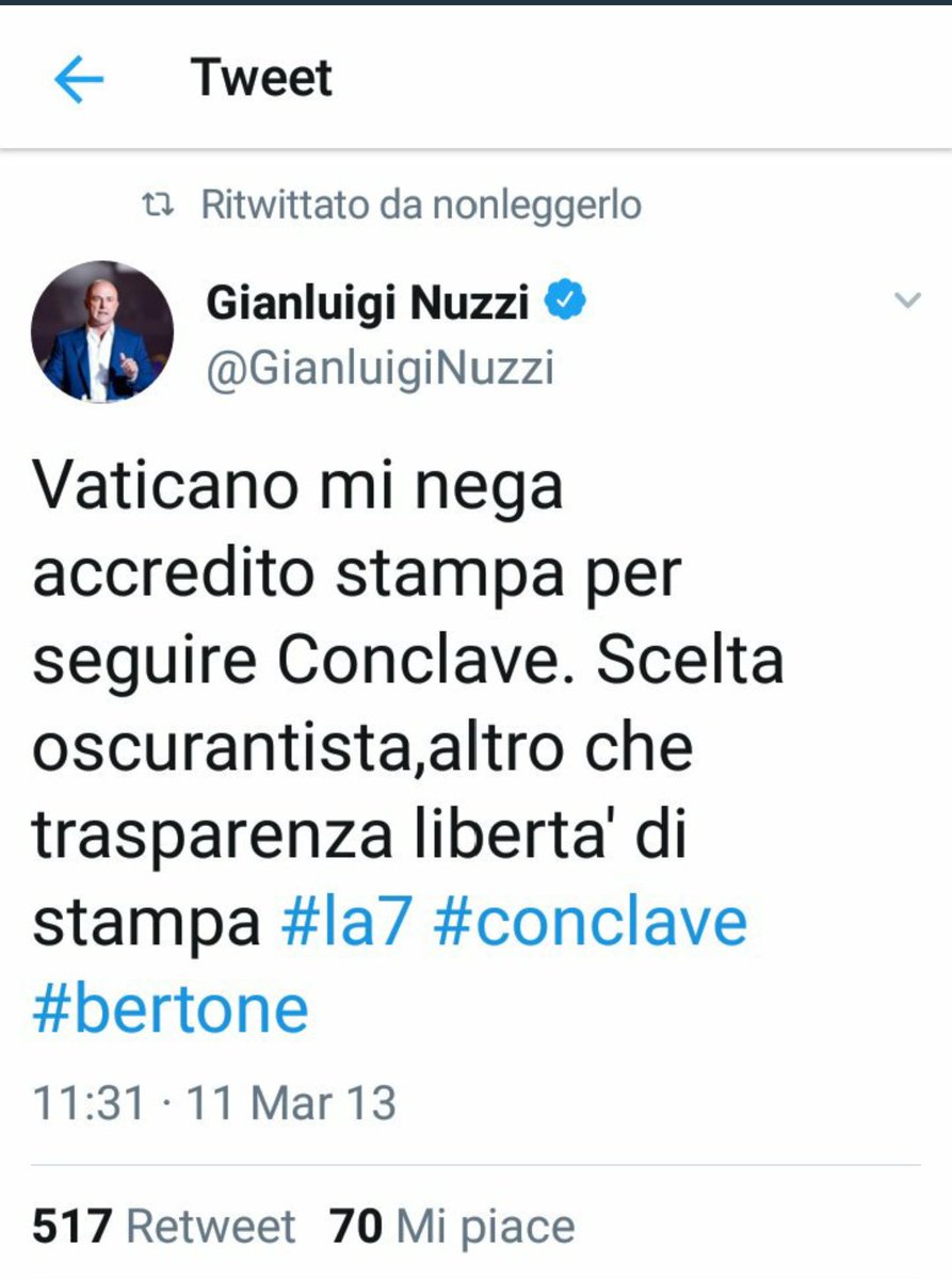 HomeWorkingBiz's tweet photo. @GianluigiNuzzi ricordaci ancora la storia di quelli che non fanno entrare persone a loro sgradite... https://t.co/vwAfOIbEjo