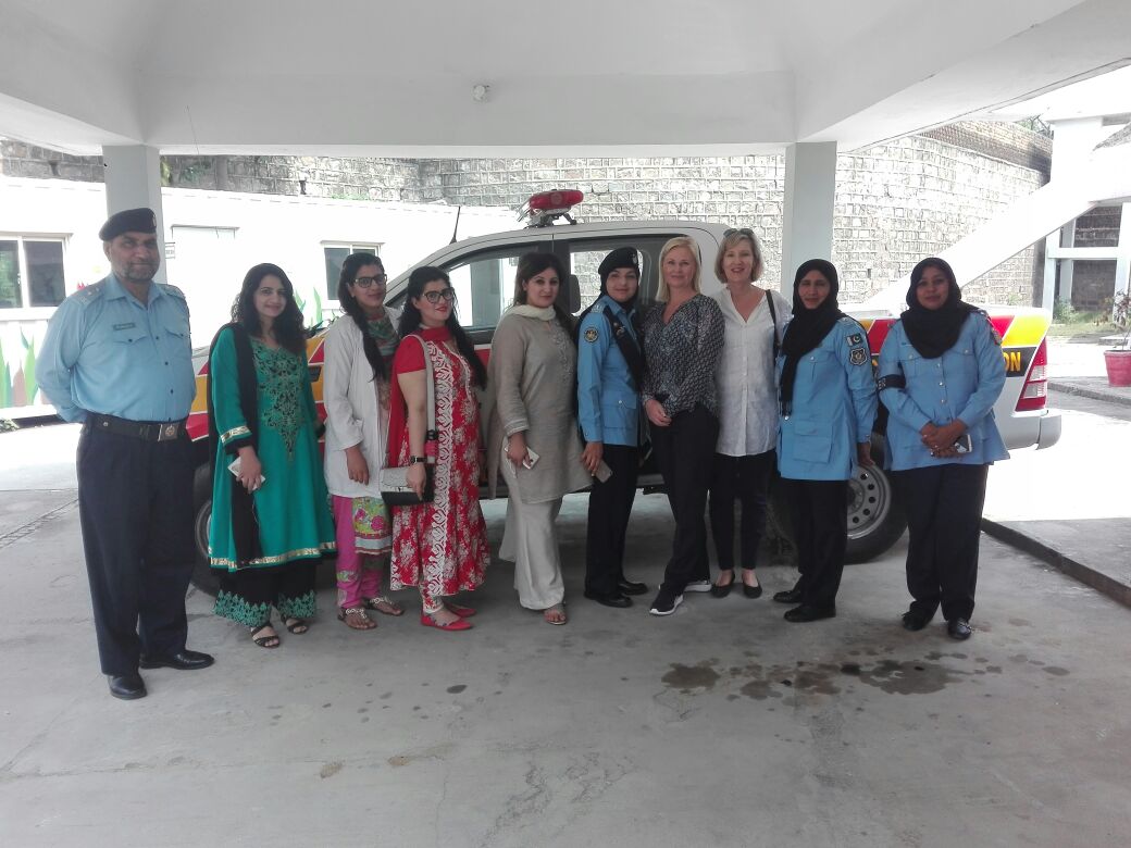 ICT_Police's tweet photo. A delegation from "ROYAL NORWEGIAN EMBASSY" visited "WOMEN AND CHILD PROTECTION CENTRE established at PS WOMEN Islamabad. They were briefed about the concept and working of the centre for the protection of destitute women and indigent children..
#GenderResponse https://t.co/qIQqZNatvw