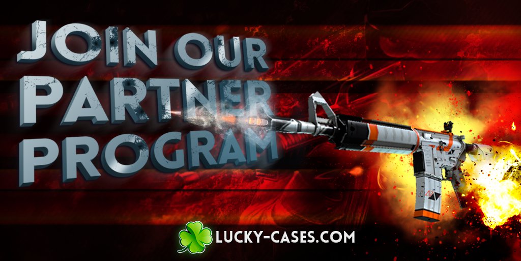 LuckyCases_Part's tweet photo. 🍀Lucky-Cases🍀 provides partnership
📣 https://t.co/7o1DrvOEkH 📢
Our partnership program✍💪 - your 💵 earnings💰

#luckycasespartner #partnership #csgo #csgopartnership #freemoney #moneytoplay https://t.co/SNbRRHbATH