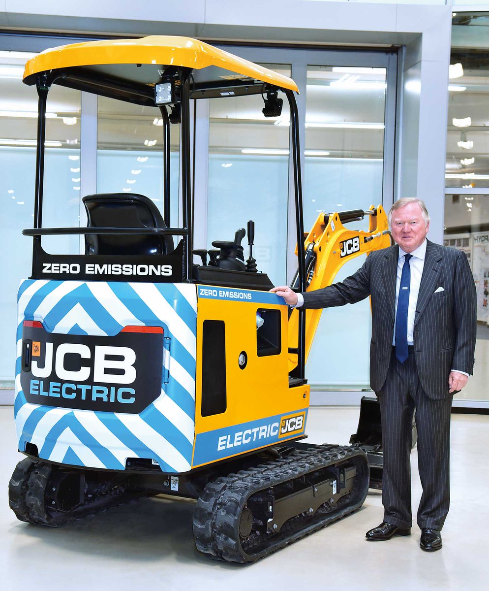 JCBmachines's tweet photo. JCB has developed its first ever electric digger, in response to customer demands for a zero emissions machine which can work indoors, underground and close to people in urban areas. Read more: https://t.co/UlJIsVNyOZ https://t.co/9lsOkuyLYe