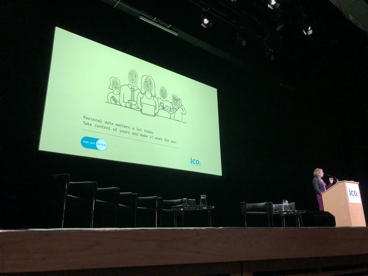 ctznme's tweet photo. Fantastic to see the launch of the @ICOnews #YourDataMatters campaign at #DPPC2018 - by UK Commissioner #ElizabethDenham - raising awareness of our data rights - one month to go to #GDPR ! https://t.co/ytM7PDbzNy