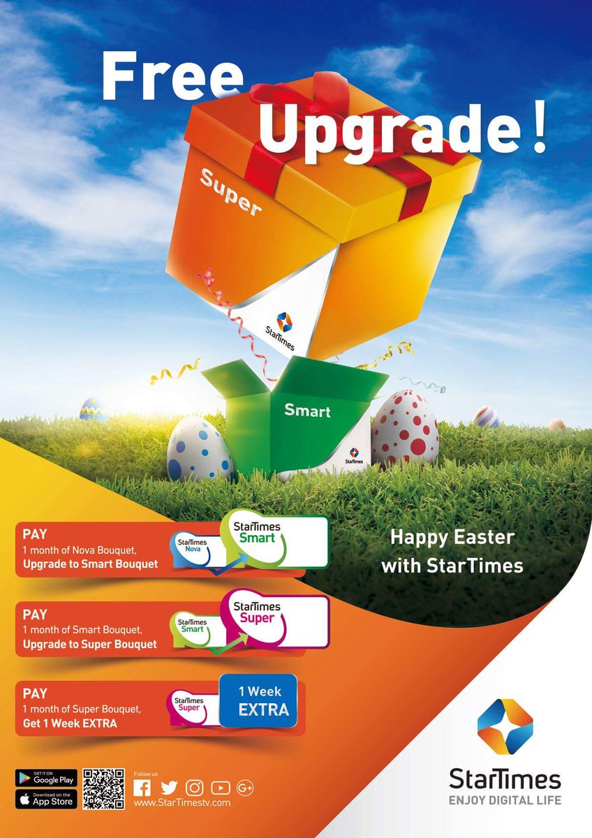 Localman254_'s tweet photo. #StarTimesEasterOffer will do you good, If you're wishing to move to a higher bouquet. It will be ending in the next 10days https://t.co/rcLIGRJMC9