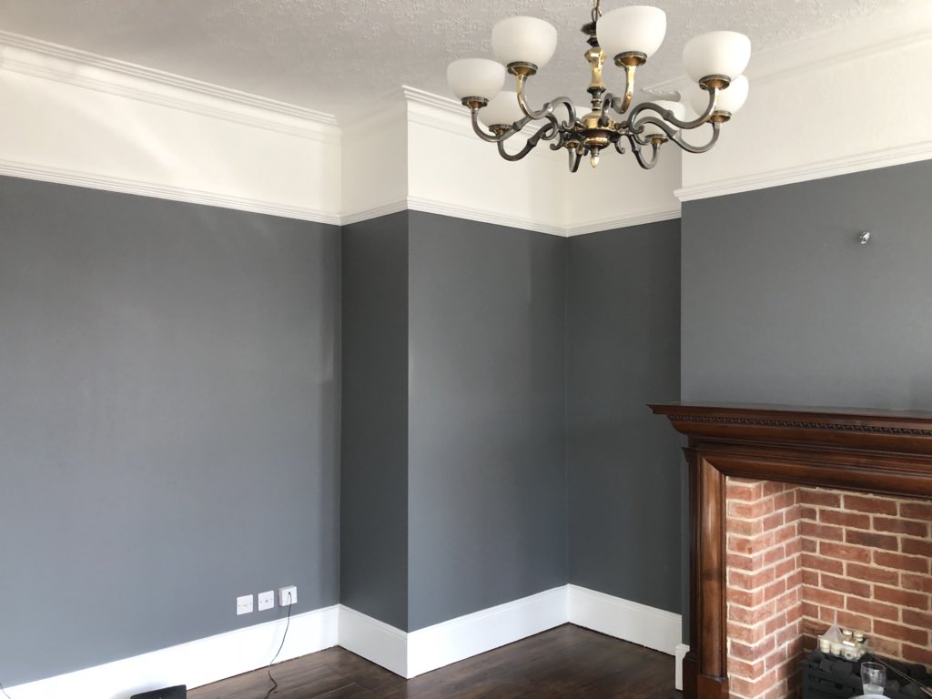 Df Decorators On Twitter Living Room In Enfield Lock Finished In