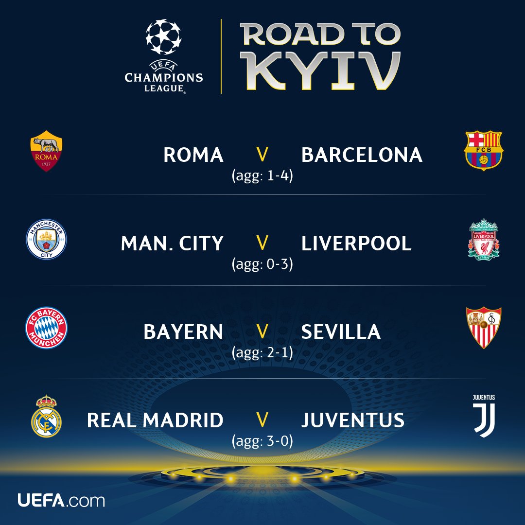 semi final uefa champions league 2018