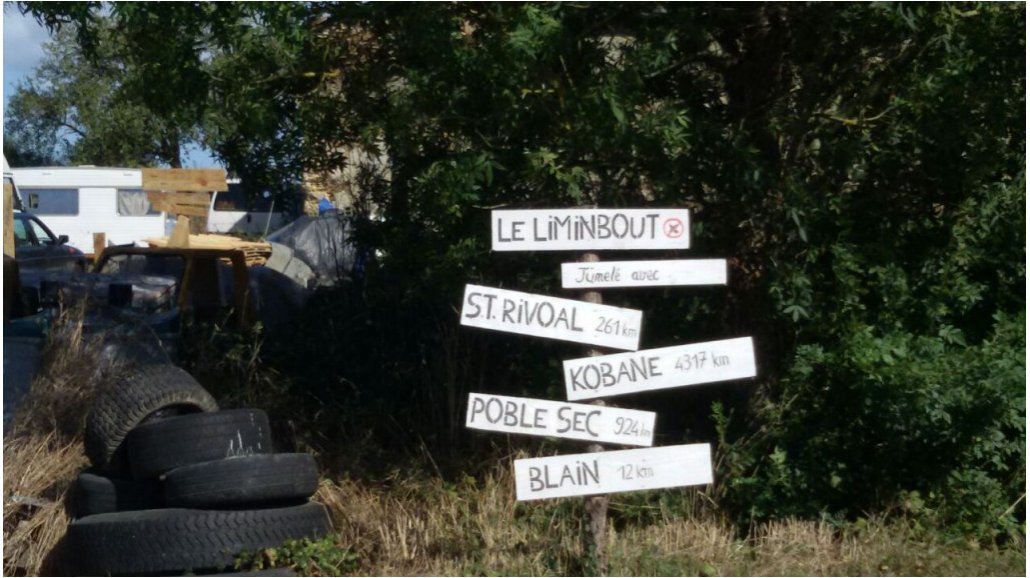 Enviem una forta abraçada a les que resisteixen darrere les barricades per defensar la #ZAD 

Defensem els territoris, experimentem noves formes de vida! #NDDL