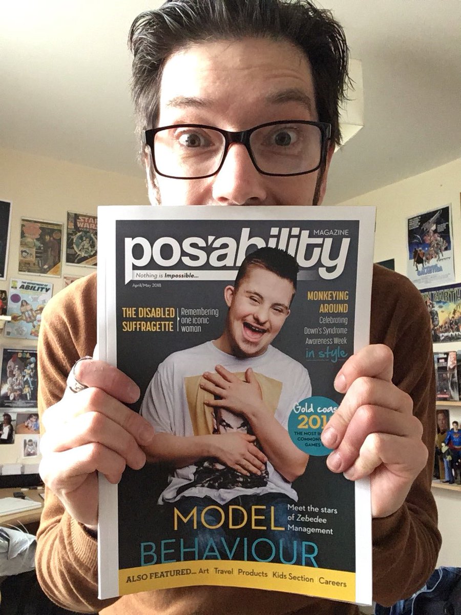 Danwhite1972's tweet image. Seriously! How awesome is this cover!?! @sallyephillips @DownsSideUp @marycol65538272 !!! Loads inside new @PosAbilityMag including my latest column plus the brilliant @MikScarlet @samrenke @BladeBoyRio out now!       Best.cover.EVER