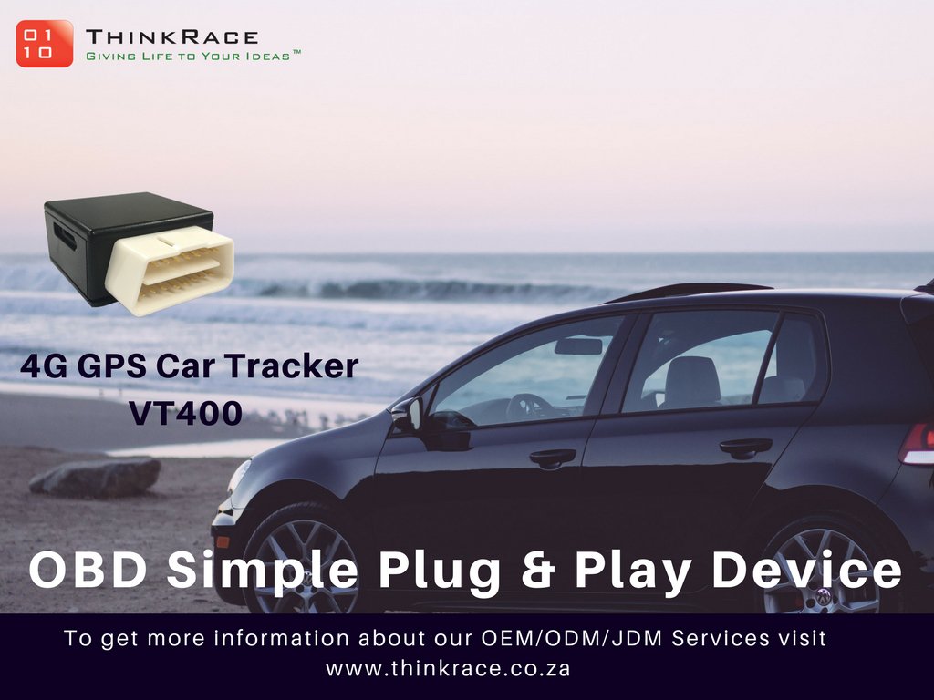 Hi-Tech GPS 4G device for your vehicle
The VT400 #OBDII #GPS Tracker uses Wi-Fi and #4G Signals to keep your car secure. The tracker shows high accuracy tracking location of the vehicle with #Geofence #technology. 
Visit for OEM/ODM Services
thinkrace.co.za/4g-obd-wifi-gp…
#safetygadget