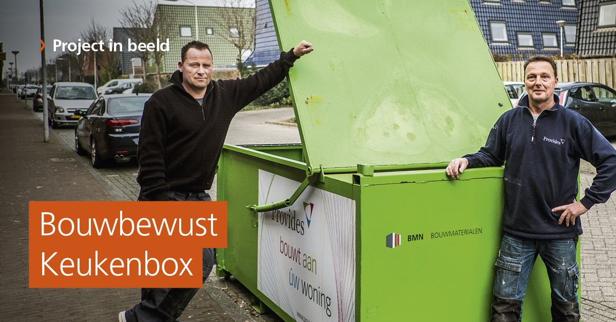 PROJECT IN BEELD. Bouwbewust keukenbox voor een vlekkeloze mutatie. 'Omwonenden worden niet meer uit hun slaap gehaald door bouwbusjes, onze monteurs kunnen zich volledig concentreren op hun vakwerk én we belasten het milieu minimaal.' Lees hier meer: bit.ly/2zg0QPZ