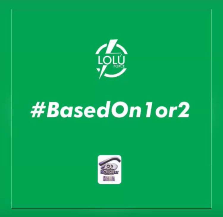 Zods_M's tweet photo. We are still standing, unshaken

#BasedOnOneORTwo
#LoluForce
#BBNaija https://t.co/c0KGHy98mN