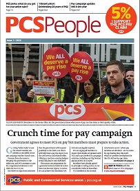 pcs_union's tweet photo. Read the latest issue of #PCSPeople our members' magazine - https://t.co/uZM50AwuHw - focusing on:

•Celebrating 20 years of PCS
•Pay campaign update
•PCS perks: what you get for your union subs
•Big wins for members in DWP tribunal cases. https://t.co/MnHy5rQQ9L