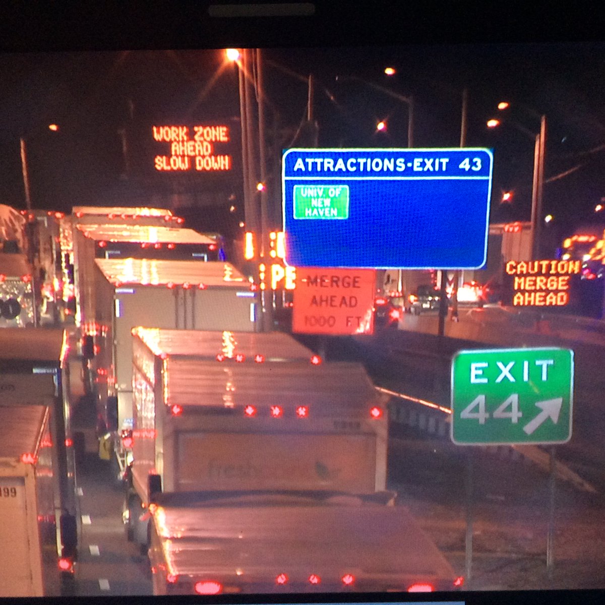 kentpierce8's tweet photo. Work Zone Safety Week begins today. Connecticut had more than 1,000 work zone crashes just last year. The theme for the week: Safety is everybody's responsibility. #obeytheorange https://t.co/JEpYkqO9Ev