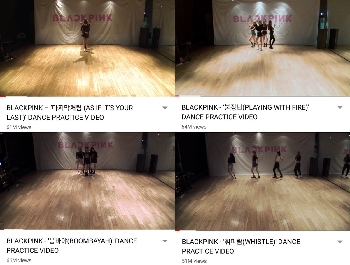 4DChuu's tweet photo. #PWF200M ✔
#Stay10100M ✔
#Whistle200M ✔
#300MBAYAH ✔
#AIIYL300M 🔜
The next thing you'll see, all BLACKPINK's dance practice videos has reached 100M views. 😏
That's how bored blinks are. https://t.co/fmUaQyseEV
