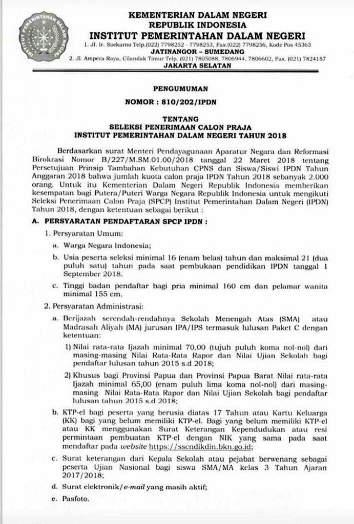 humas ipdn sumbar tweet media