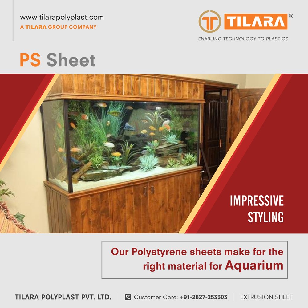 tilarapolyplast's tweet image. Due to wide range of Application, TILARA PS Sheet are getting more popular for interior use. tilarapolyplast.com
#Aquarium #PlasticSheet #RightMaterial