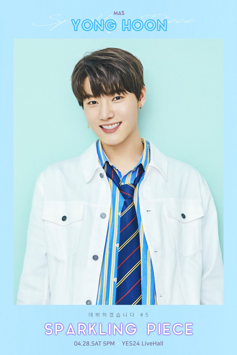 RBW_MAS's tweet photo. #데뷔하겠습니다 Chapter. 5
[#Sparkling_Piece] #MAS 개인 Teaser #YongHoon #용훈

2018.04.28 5PM Coming soon https://t.co/S6qPa3HJWQ