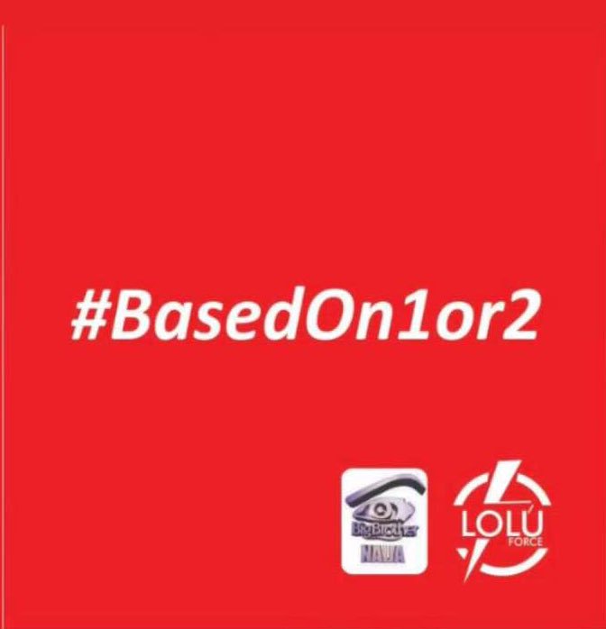 Zods_M's tweet photo. Lolu to the finale ,
#BasedOnOneOrTwo
#LoluForce
#BBNaija https://t.co/8qHHrE1mxl