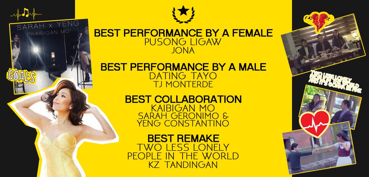 phwomas's tweet photo. Another set of awards and Sarah Geronimo, Yeng Constantino, TJ Monterde are still slaying! Speaking of slaying, Jona (Viray) really did slay in 2017 with countless songs making it to the music charts. Fellow Kapamliya KZ, now making it big in China also won! #WOMAs2017 https://t.co/8uOAzWDLCN