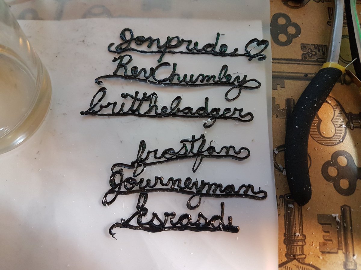 MyMultiExtruder's tweet photo. Thank you @JonathanPryde @journeyman1029 @Britthebadger frostfan @RevChumley and @Essradi for the incredible hosts!!
We raided a new find, #uniqueprops 💖💞💟💗💜💓💕💛💙💚💗 https://t.co/USVnp7O2oj