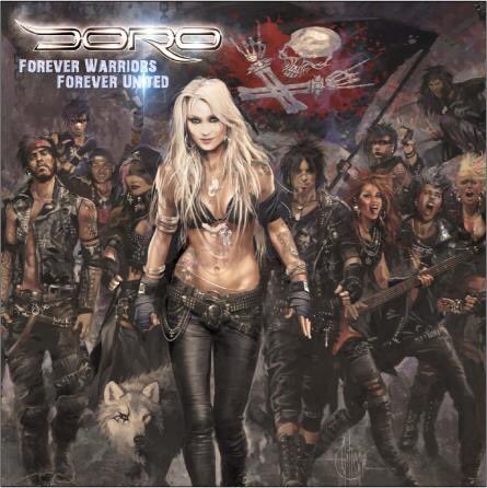 DoroOfficial's tweet photo. The long-awaited new DORO studio album “Forever Warriors, Forever United” - will be released on August 17th, 2018 via Nuclear Blast! @nuclearblasteu #doro #doropesch #dorotour18 #triumphandagony30 #warlock #dorowarlock #allweare #dieharddorofans #dorowarriors https://t.co/NVOY9qXavt