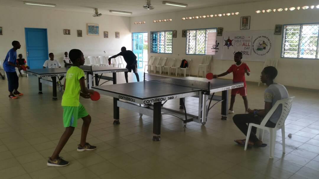 GabonTennis2tab's tweet photo. Gabon was not on the sidelines of the table tennis party.
#Gabon #Tabletennis #WorldTableTennisDay @ittfworld @timoboll @pingpong_tables @ittffoundation #WTTD https://t.co/tdj4InMMqT