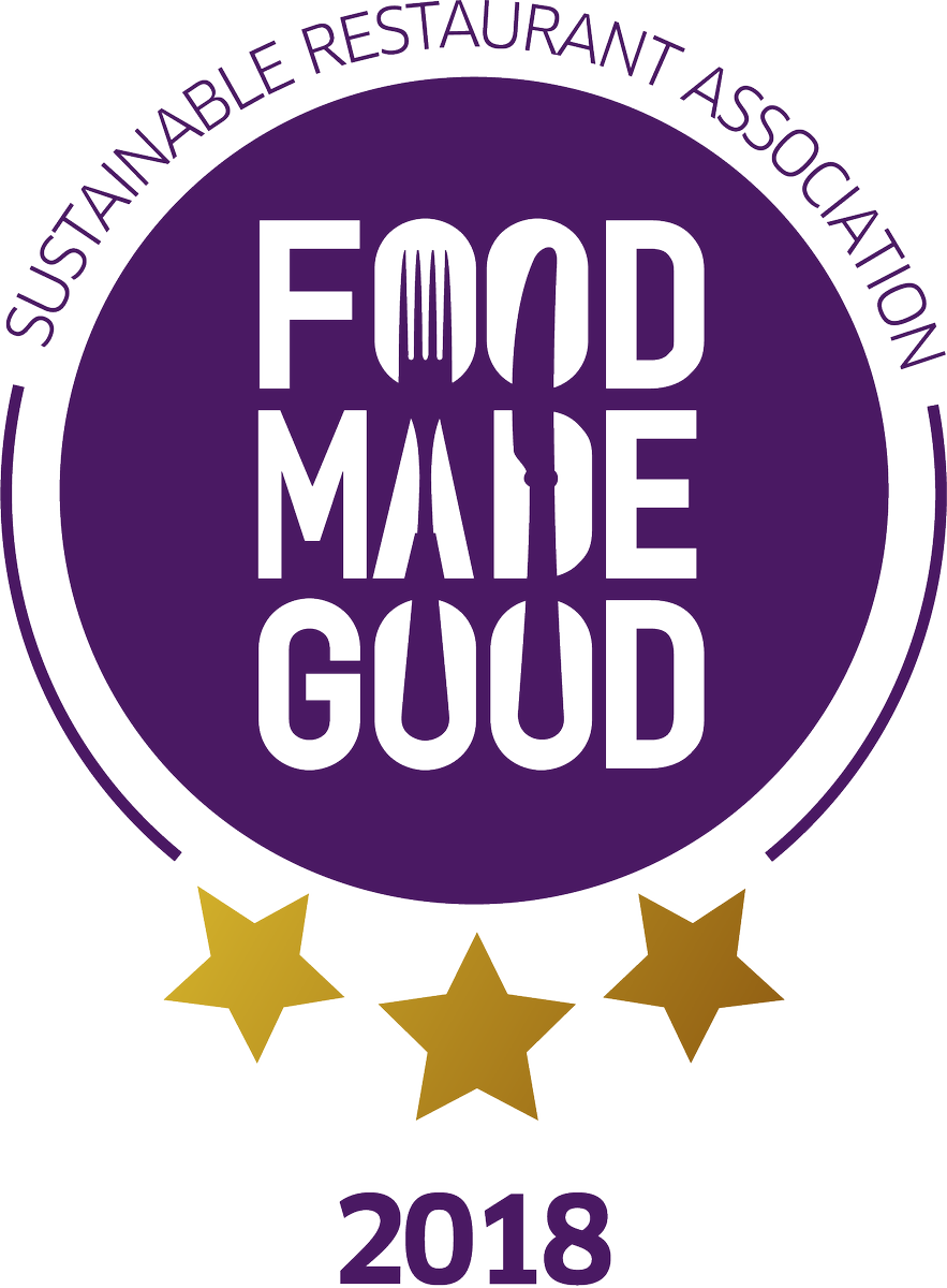 Gatherandgather's tweet photo. We are proud to announce we have been awarded the Sustainable Restaurant Association's 3 star award for 2018, recognising the work we are doing in three areas of sourcing, society and the environment. Find out more at https://t.co/0g3OZ4mJ2L https://t.co/5bHsu95bNo