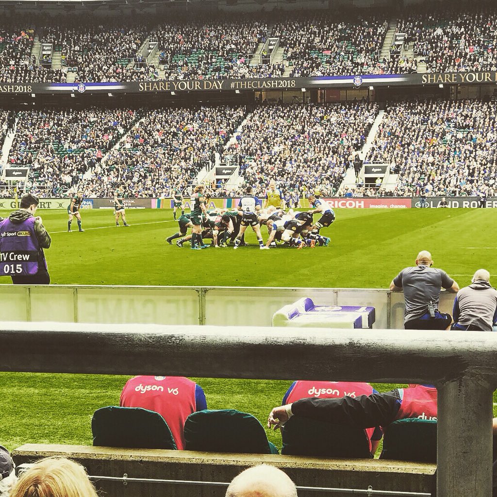 53Six_agency's tweet photo. Brilliant day filming at #TheClash2018 on Saturday for @bathrugby - a great event! https://t.co/Za7ruIOxxP