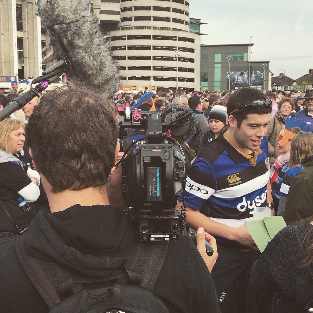 53Six_agency's tweet photo. Brilliant day filming at #TheClash2018 on Saturday for @bathrugby - a great event! https://t.co/Za7ruIOxxP