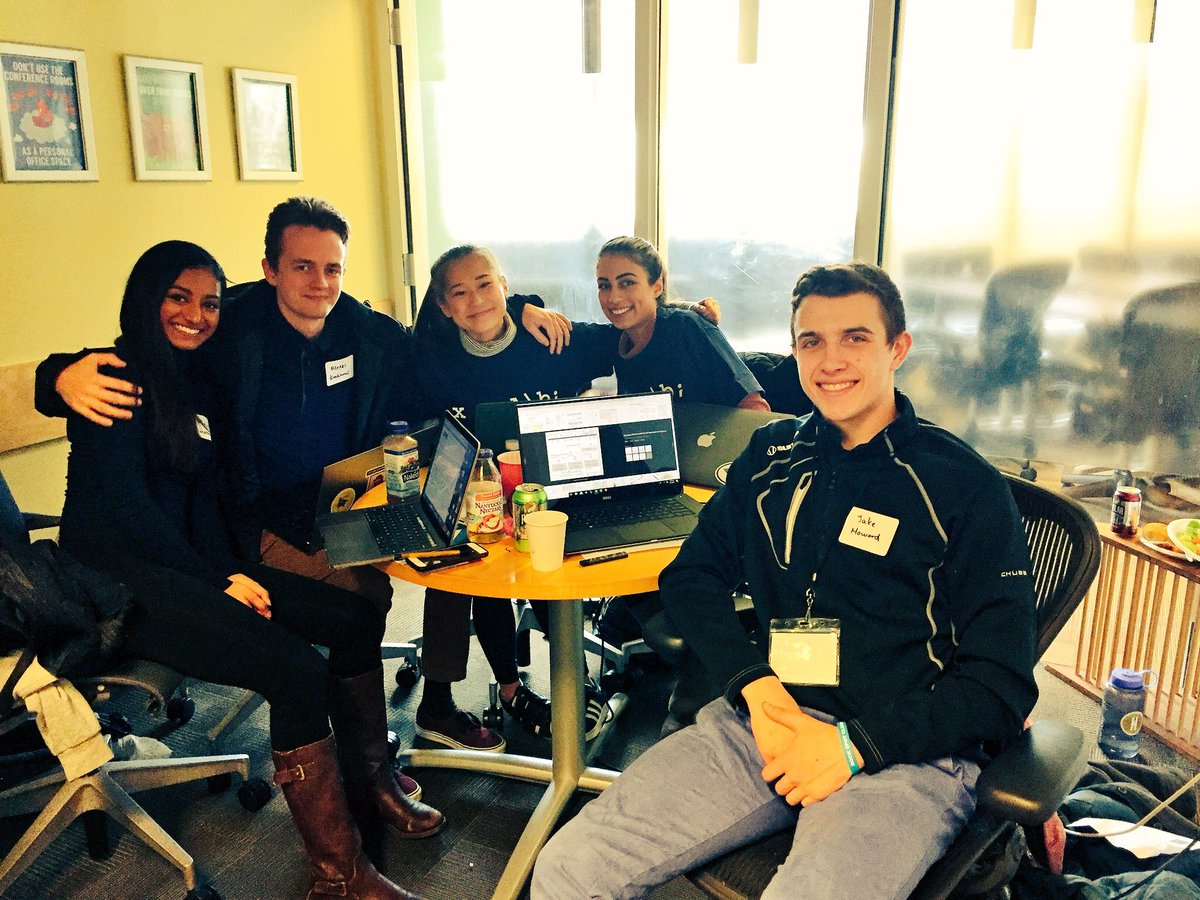 anoushnajarian's tweet photo. What's in a day!? Team Husky Hacks skyrockets from 4 hours of experience with @MATLAB to tie for second place in the @Pfizer #DeepLearning Digital Medicine challenge at #NeedforSpeedHackathon!🚀 https://t.co/wz7VwQB4Yc