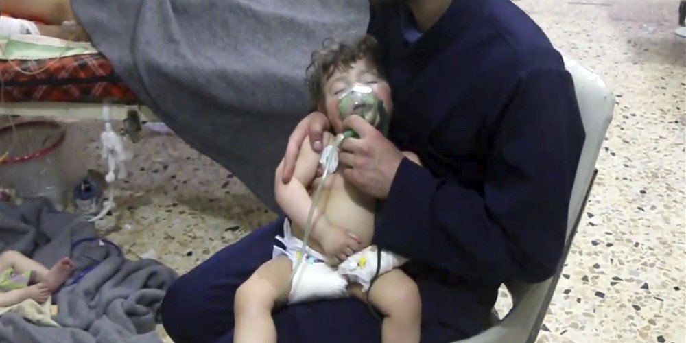 TODAYshow's tweet photo. Today on TODAY: President Trump says there's a "big price to pay" after a suspected chemical attack in Syria. We're live with the latest. https://t.co/iJNrjd6D1T