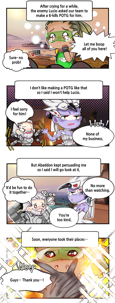 veritedebuisson's tweet photo. Veritewatch Ep. 18: Comics on revealing Abaddon's secret hobbies (2)
Who is the real troll? xD
#Veritewatch @PlayOverwatch @AbaddonOW #Reinhardt #Widowmaker #Snowwhite #Toxic https://t.co/G680n7PJCr