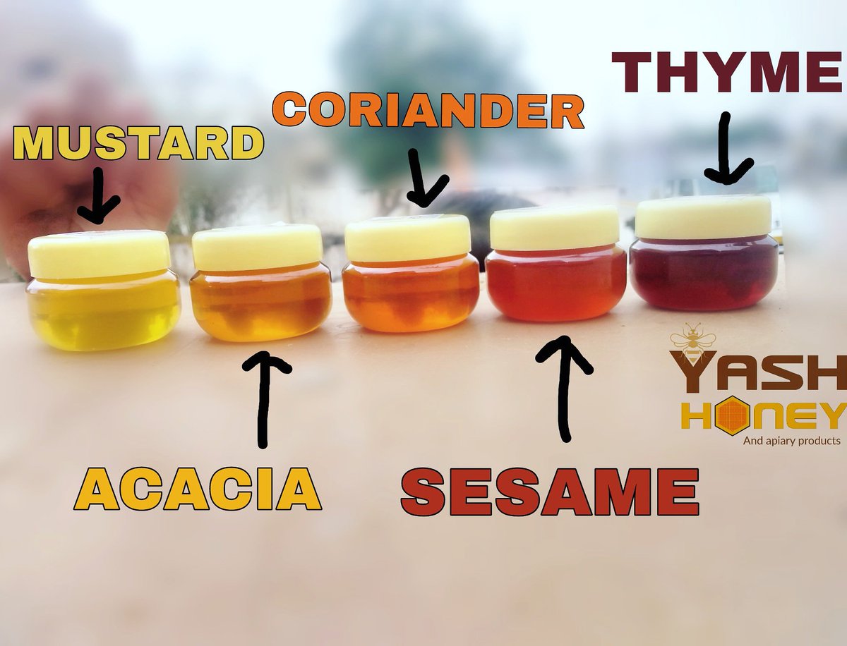 yash_apiary's tweet photo. #MUSTARDHONEY 
#corianderhoney 
#sesamehoney 
#thymeshoney 
#acaciahoney 
#Yashhoney 
#yashhoneyandapiaryproducts 
#StartupIndia 
#startup https://t.co/CnqDckPmQ0