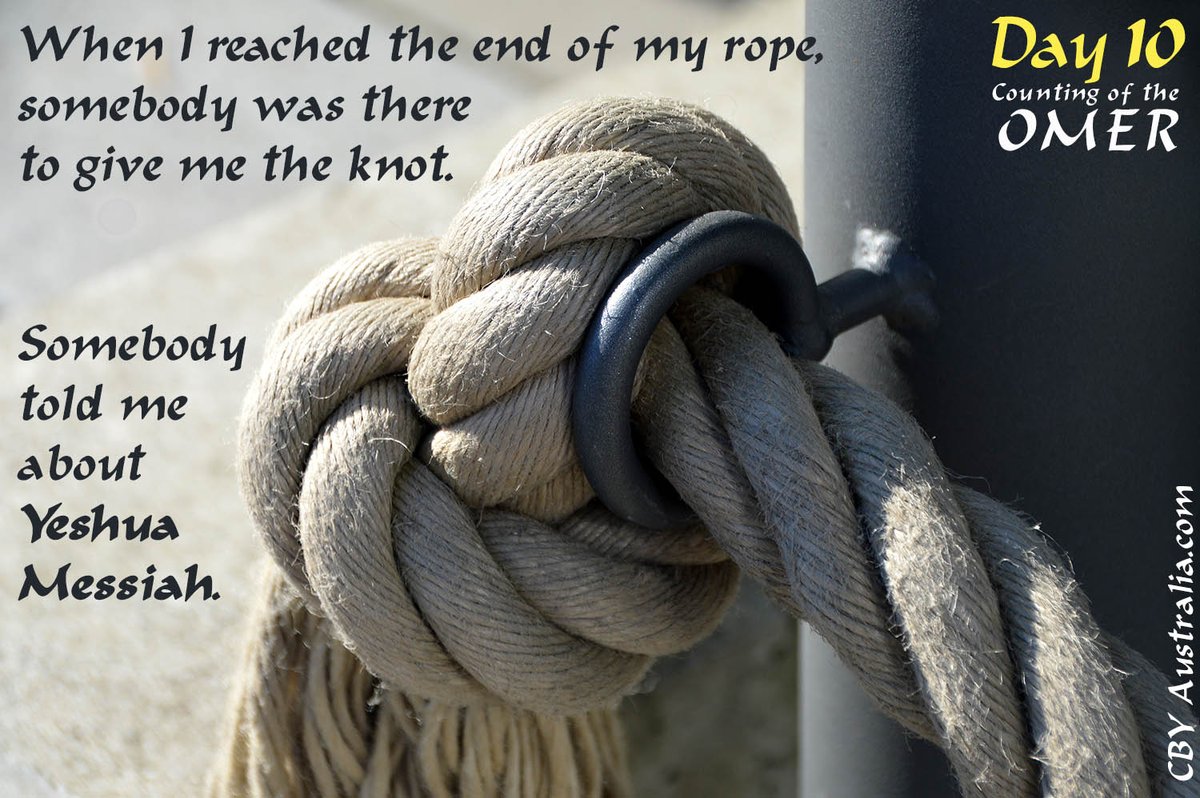 CBY_Australia's tweet photo. Day 10: Sharing our personal story can make a difference in the lives of the hurting, and the searching. Don't be afraid to share His love. You may just be "THAT person" to a person... #CountTheOmer #49Days #Leviticus23fifteen #ShareYourStory #StudyTorah #omer #Love1Another https://t.co/NgUVcbfGs8