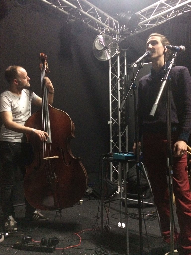 Derniere répete avant le concert de demain au Flow ! #jazz #concert #music