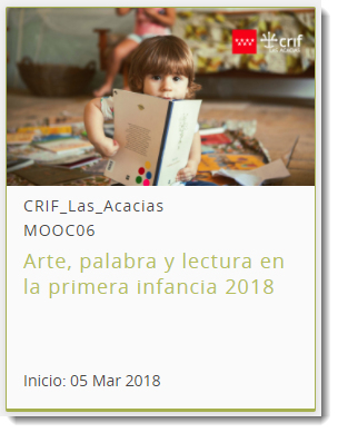 ¡Hola! Comenzamos la quinta semana de nuestro #MOOC 'Arte, palabra y lectura en la primera infancia'. Esta vez exploramos la lectura en pantallas con los más pequeños, de la mano de Elisa <a href="/elisayuste/">Elisa Yuste</a>: cómo empezar, tiempos, controles, apps...> goo.gl/BD5wCK #lecturaCRIF