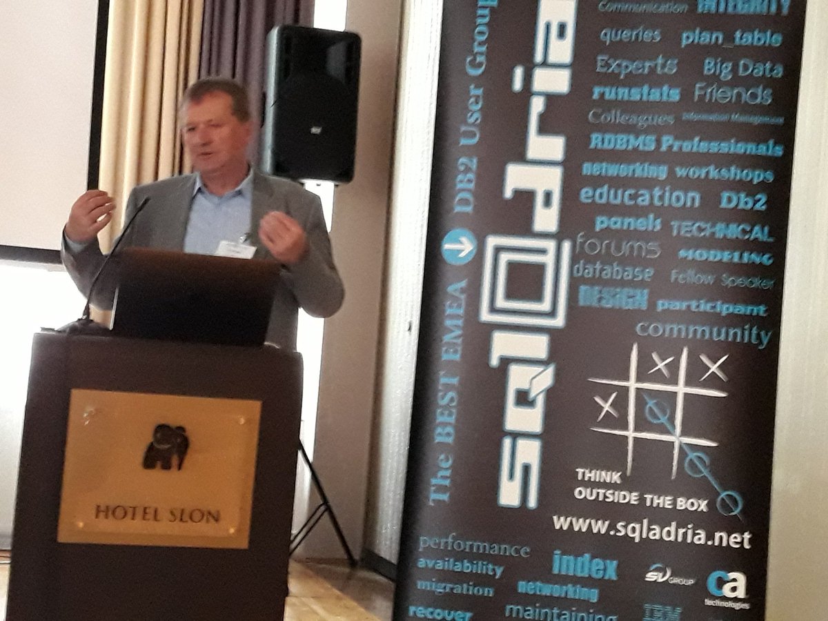 Mateja_Jankovic's tweet image. Drago Belak #IBM  #SQLAdria #Ljubljana #Db2 Download & Go Experience bit.ly/SQLAdriaLJ18 #Agile #developers #data #Database #linux