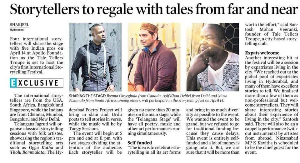 knowconnect's tweet image. Calling on all our friends in and around #Hyderabad #Gochibowli #HitechCity in #India to come witness history being made at the city's very first #InternationalStorytellingFestival