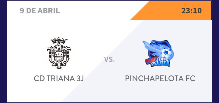 Se ha actualizado el calendario debutamos esta noche ante @PinchaPelotaFC a las 23:10. Os esperamos.