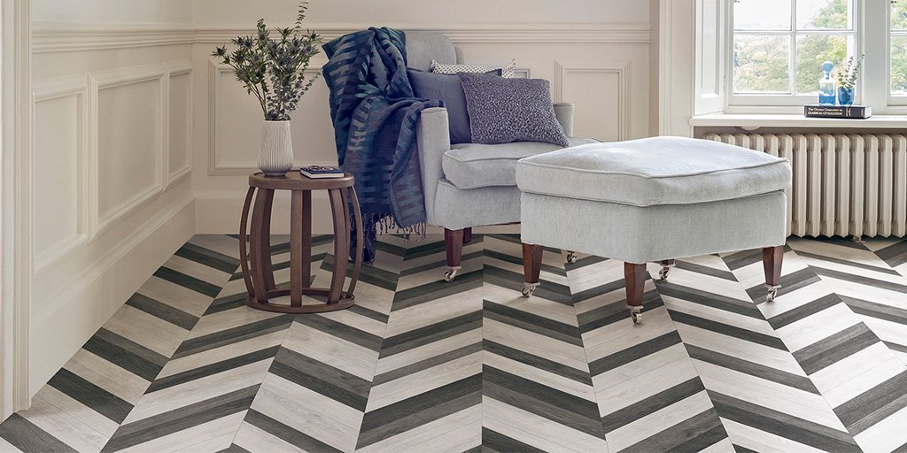 AvenueFloors's tweet photo. Our new look Ultimate Timber, updated for 2018, features some striking #herringbone designs.  Discover more and order free samples https://t.co/3mAFxswsHe https://t.co/RhAyPURVDk