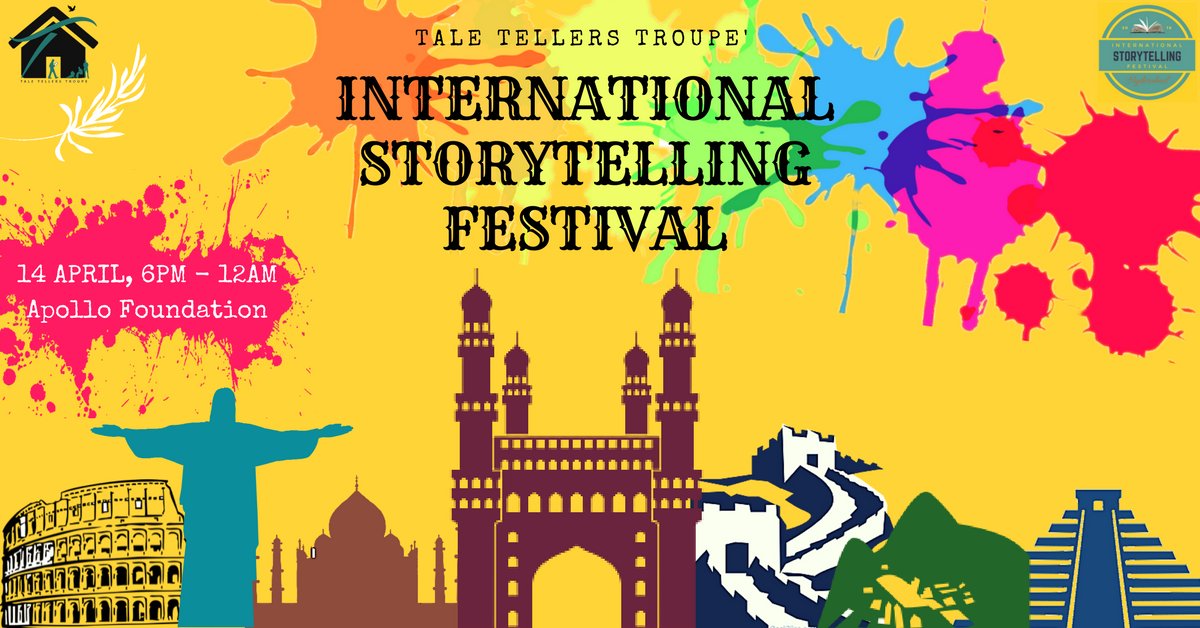 knowconnect's tweet image. Doing what we do best, this weekend in #Gochibowli #India this weekend, at the #InternationalStorytellingFestival #KnowledgeConnections #TaleTellersTroupeIndia #TTTI