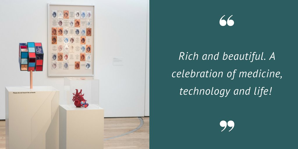 GNM_Hancock's tweet photo. You've been sharing your thoughts on The #HeartoftheMatter with us:

"Rich and beautiful. A celebration of medicine, technology and life!"

https://t.co/72tVhCp8Eb

@SofieLayton @artsadm https://t.co/oaJbuziIyY