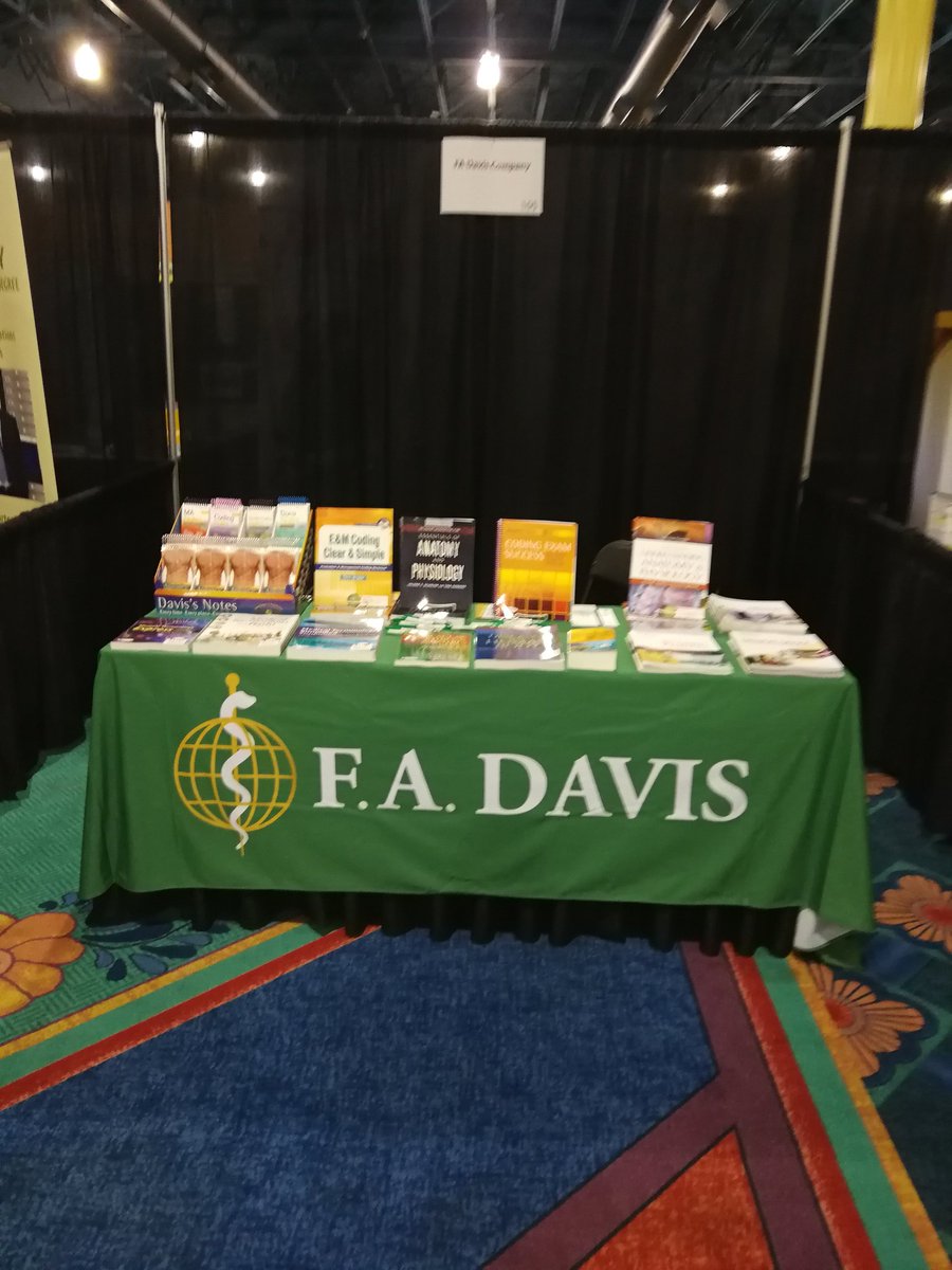 TQuincyMcDonald's tweet photo. Getting an early start at #aapc2018 with @FADavisCompany . Come say hello! https://t.co/v1G5jve76P