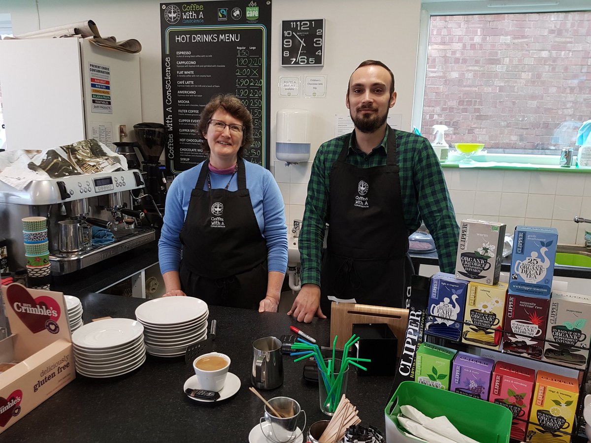 We are delighted to welcome Ant as our new Hub Café Supervisor!
Pop in and say Hi :-)