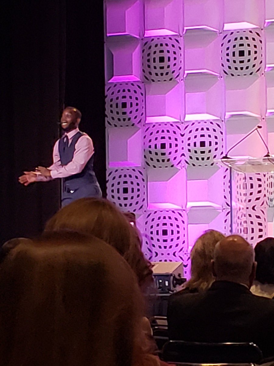 __SOTR__'s tweet photo. This Month: @Blake_Leeper inspiring attendees as #keynotespeaker for @CASBO Annual Conference #CASBO2018 (photo cred. @LoganLindenUSD) https://t.co/5WhHyNT3Rp