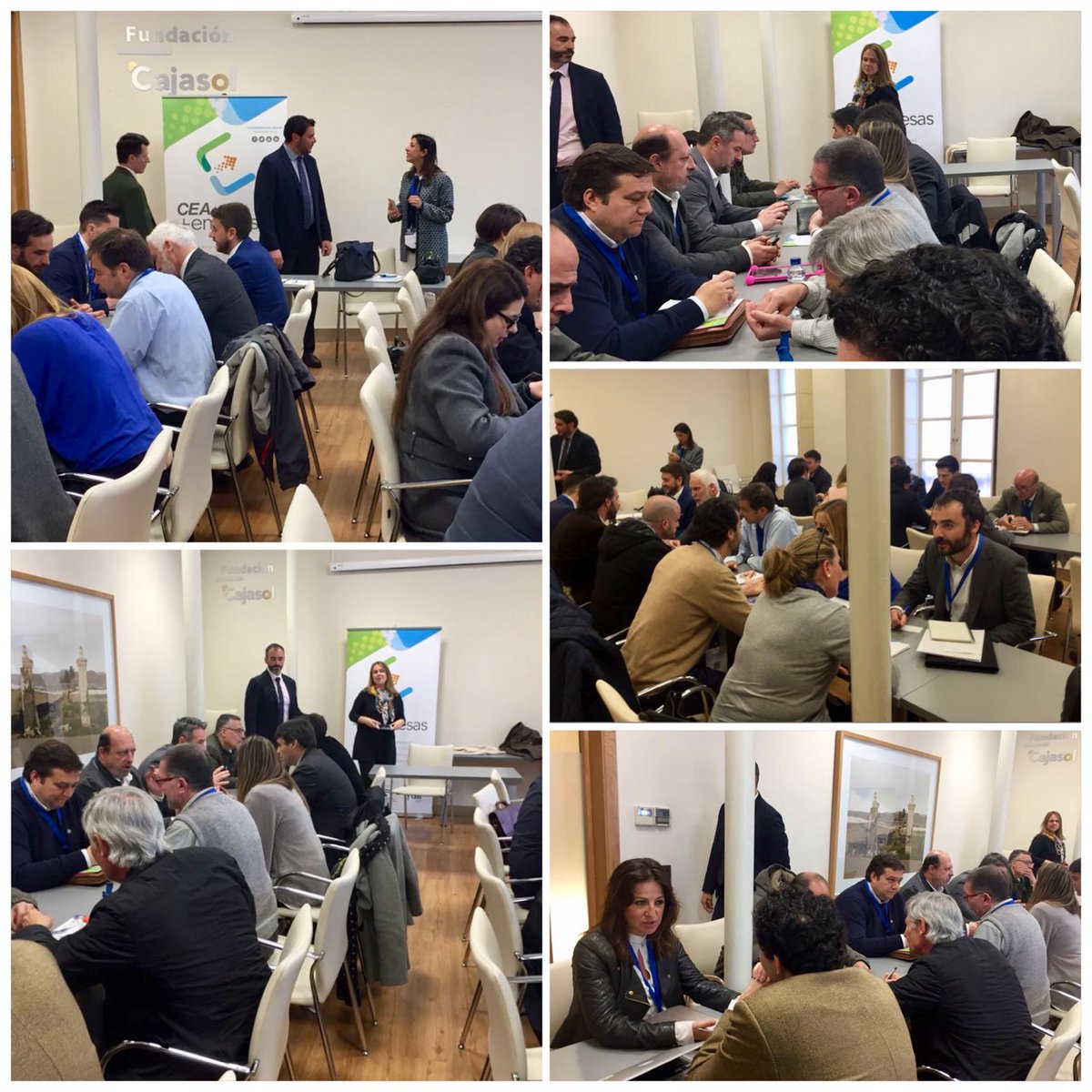 CEAes_'s tweet photo. Las mesas de #Networking combinan ideas de empresas consolidadas con start-ups, con la intención de que se conozcan y puedan intercambiar experiencias.
Puedes informarte de todas las fechas de los próximos Networking aquí: https://t.co/DEMooN6kAV
#MásEmpresas #NetworkingCES https://t.co/k2XGBE7zai